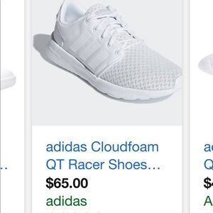 White adidas shoes